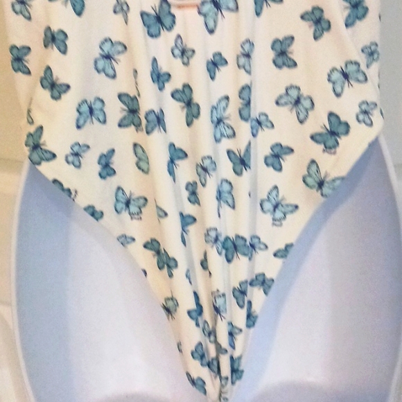 Nwt Victoria's Secret Pink One Piece Swimsuit. Size large. - Picture 9 of 14